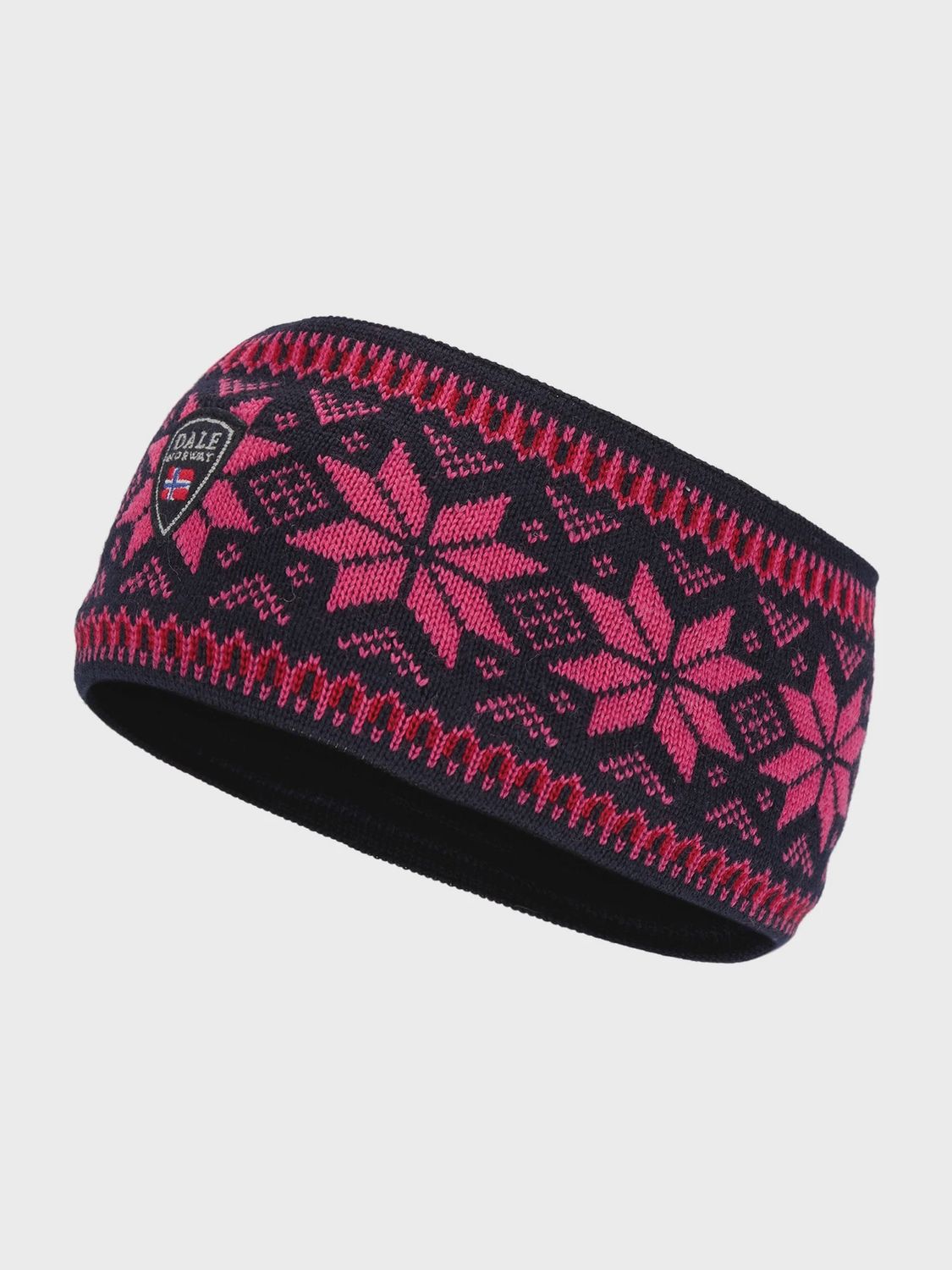 Dale of Norway - Garmisch Headband, Colour: Raspberry (I01), Size: One, Style: Headband