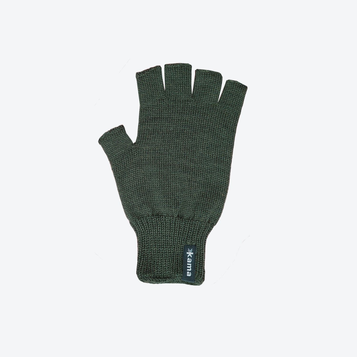 Kama Fingerless Glove (R115), Colour: 106 Green, Size: S/M, Style: Fingerless Glove