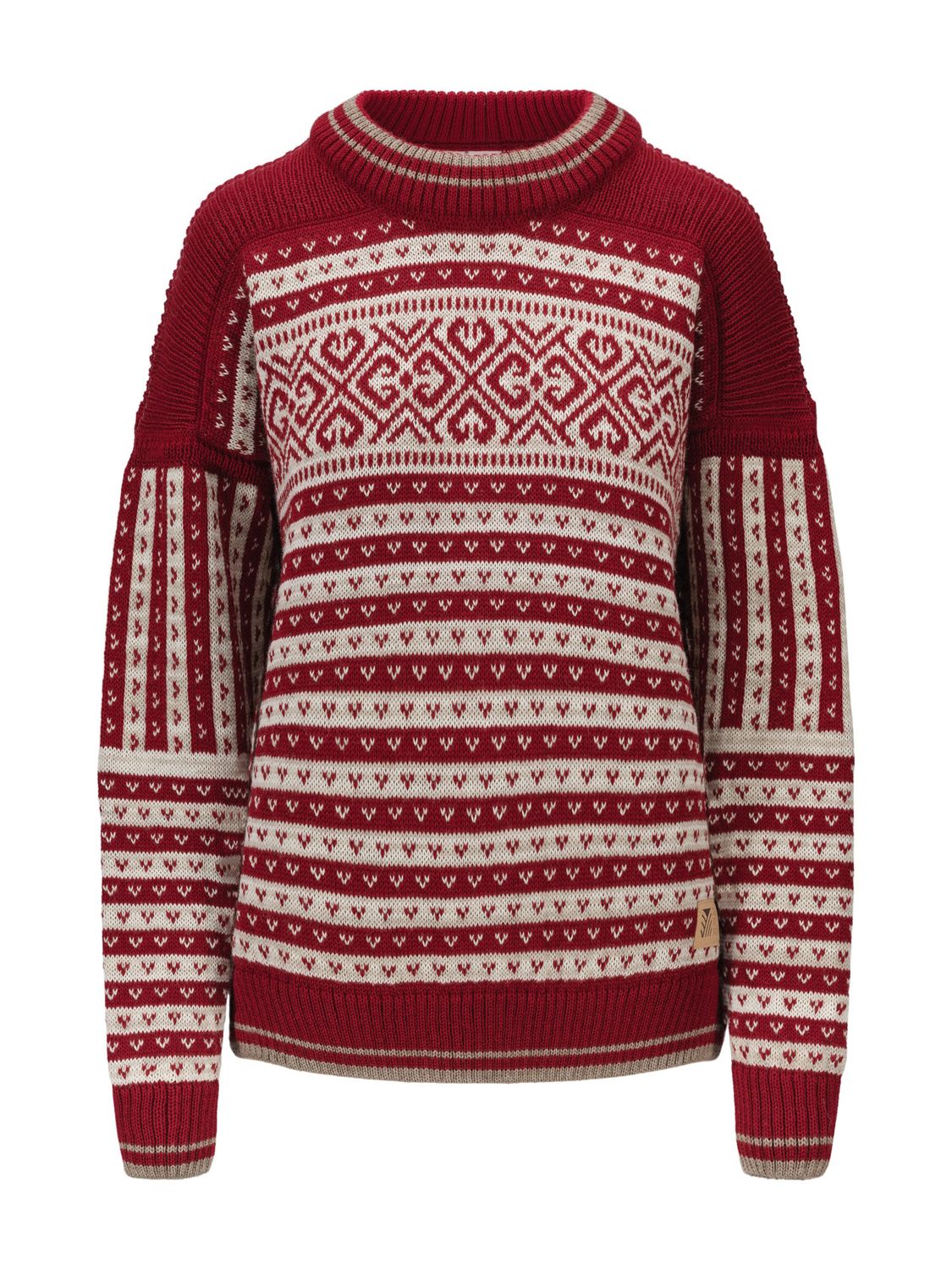 Dale of Norway - Ramberg (Ladies), Colour: Red Rose (B00), Size: XS, Style: Crew Neck