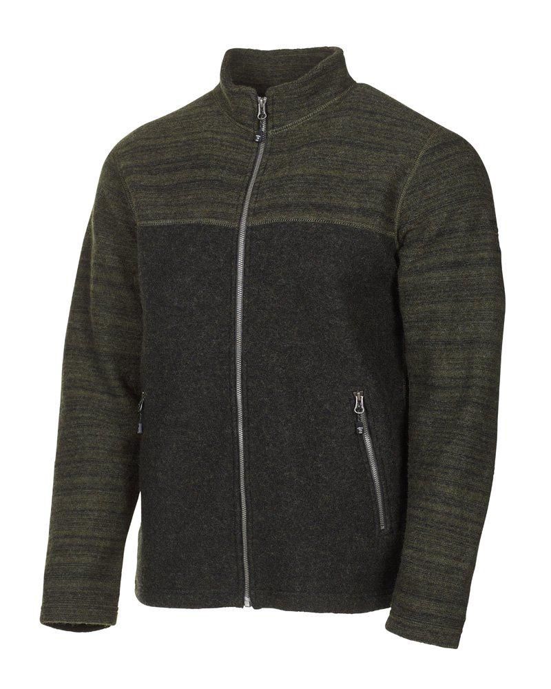 Ivanhoe - Jon Jacket (Mens), Colour: Scarab, Size: S, Style: Full Zip