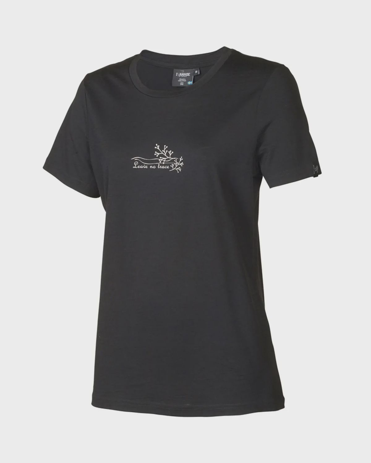 Ivanhoe - Cilla Vine T-Shirt (Ladies), Colour: Black, Size: 36, Style: T-Shirt