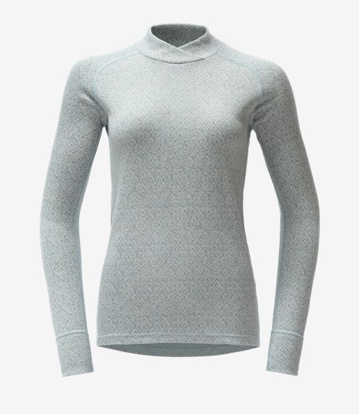 Devold - Signature Silk Cross Neck (Ladies) - 230 g/m2, Colour: Dawn, Size: XS, Style: Base Layer