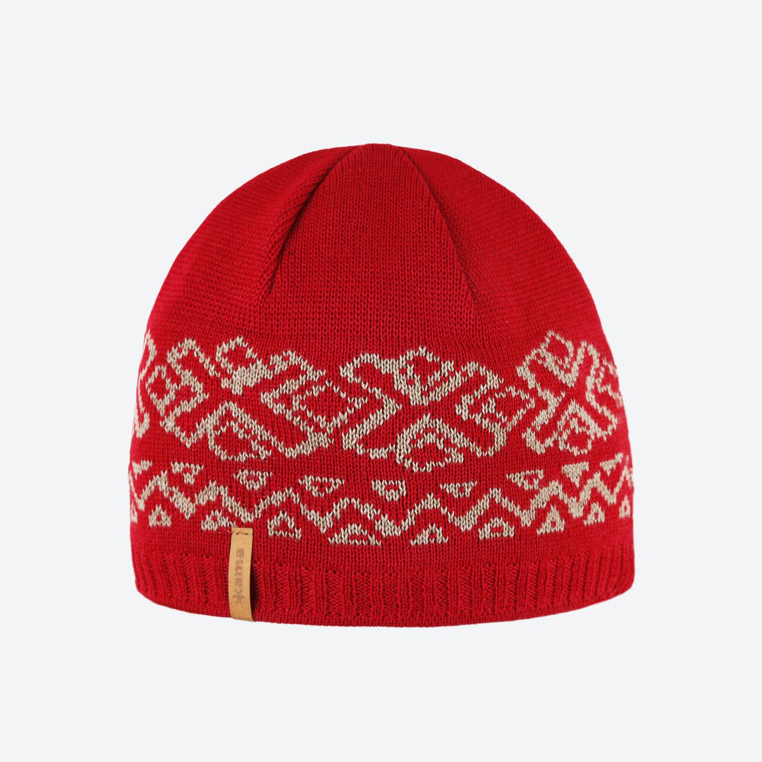 (A198) Merino Beanie Kama, Colour: 104 Red, Size: One, Style: Hat