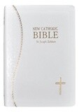 New Catholic Bible White - 608/19W