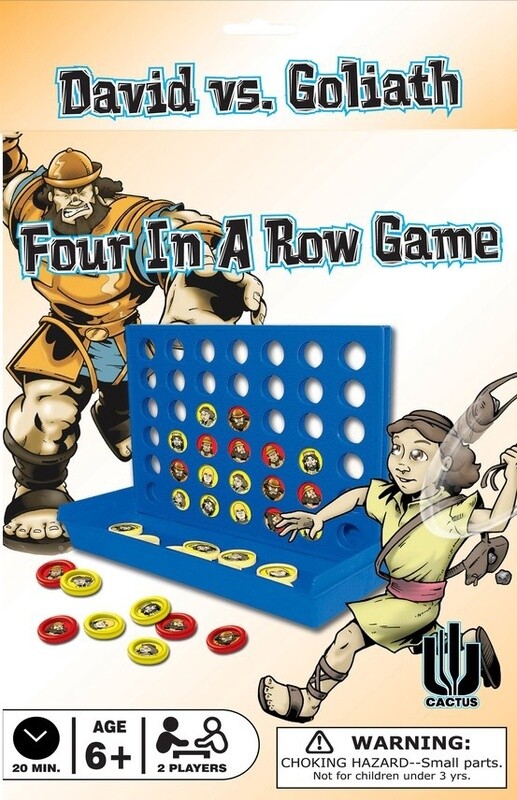 GAME – FOUR IN A ROW DAVID &amp; GOLIATH