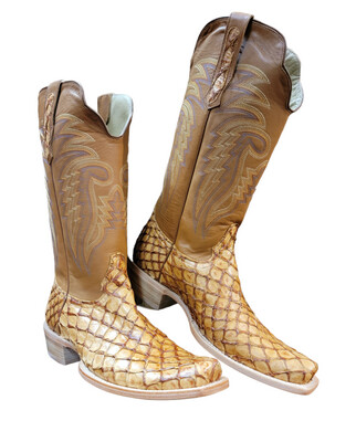 RW7803-1 Cognac Pirarucu  Boot