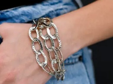 BR1407BS Three Strand Bracelet