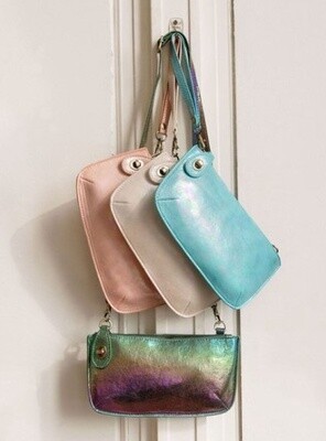 L8228 Holographic Wristlet/Crossbody