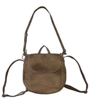 SL094 "Slone" Suede Backpack/Tote