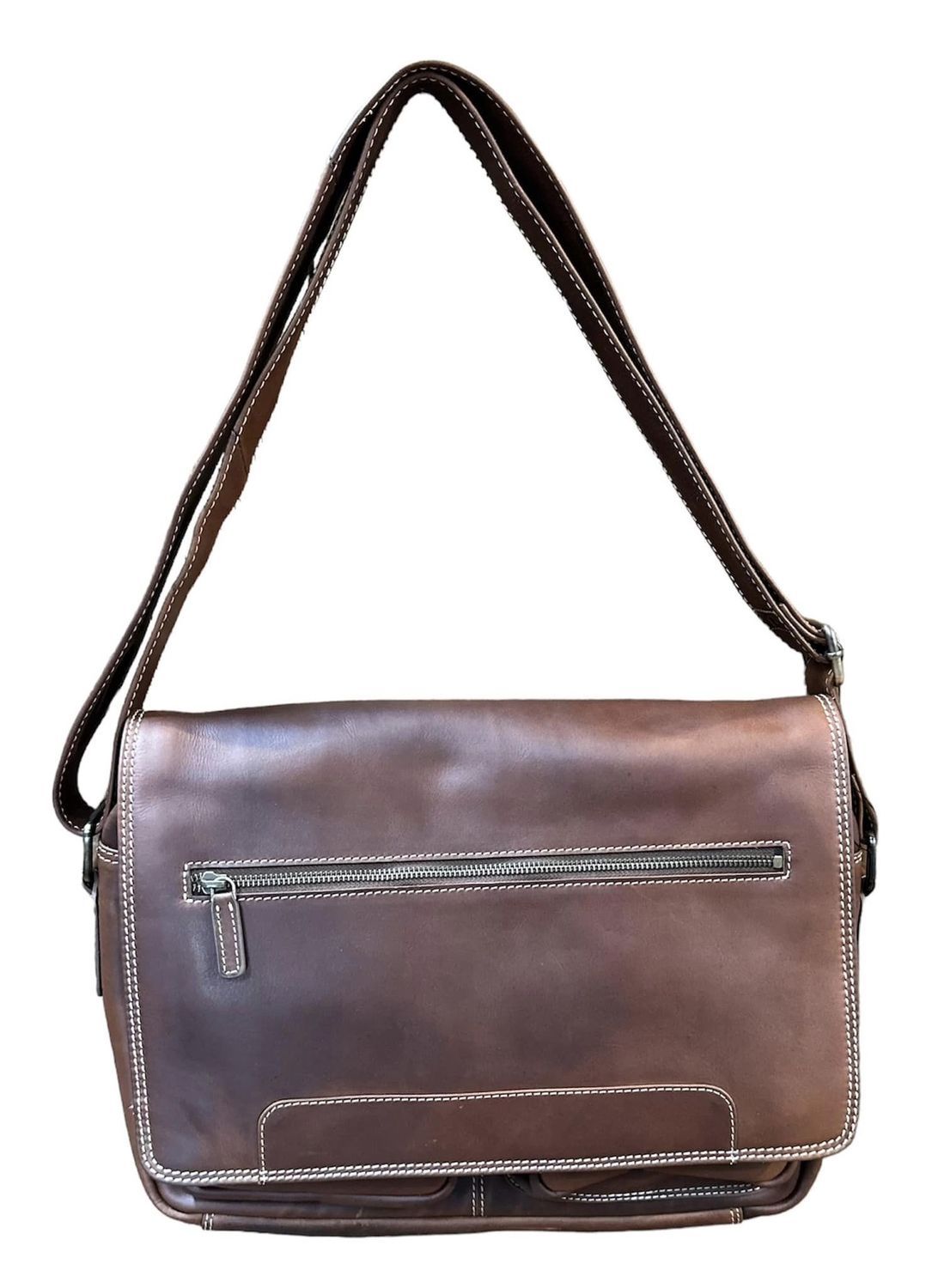 199033 Messenger Bag, Colour: Brown