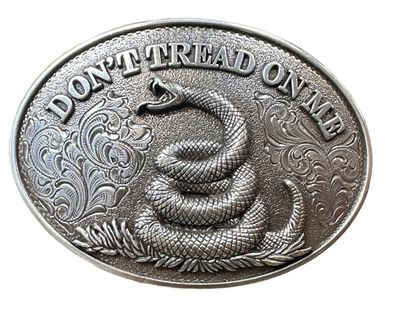 37109 Don't Tread on Me Buckle