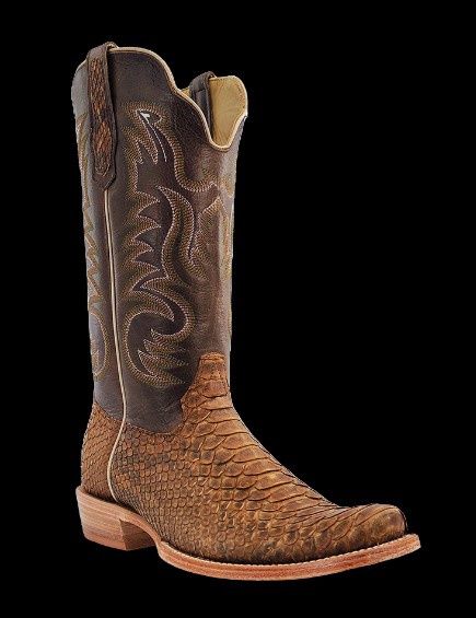 RW7911-1 Beige Python Med Squar, Colour: Beige Python, Size: 8.5D