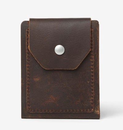 1341 Snap Wallet, Colour: Distressed
