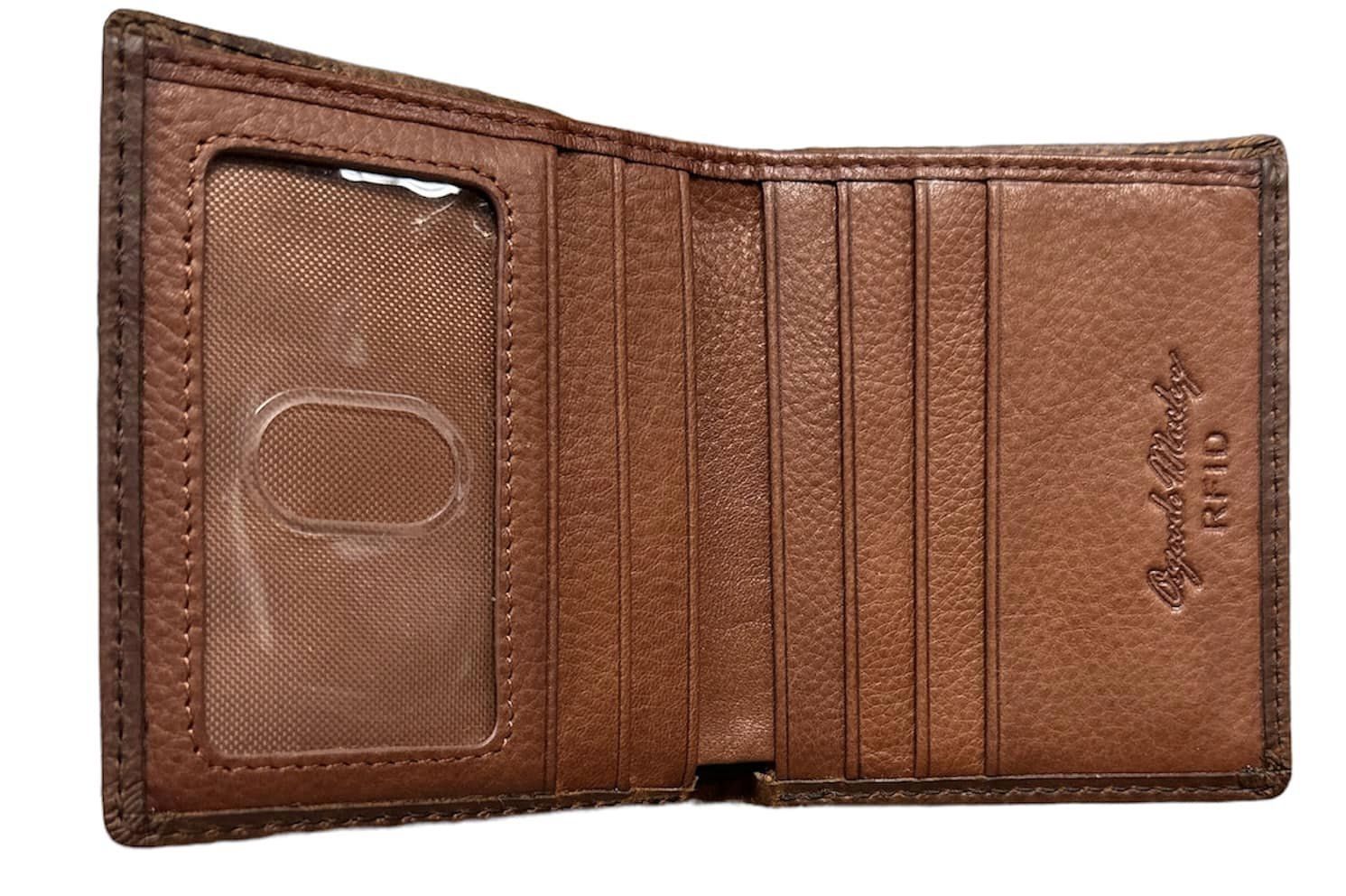1314 ID Bi-fold Wallet, Colour: Distressed