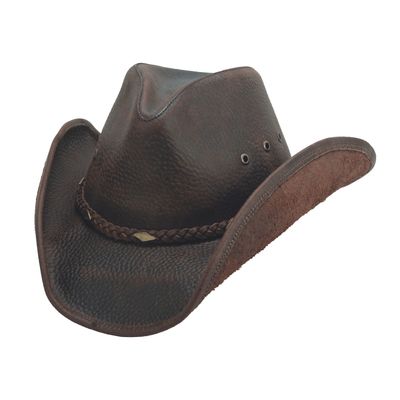 4095 Bonnaroo Leather Hat