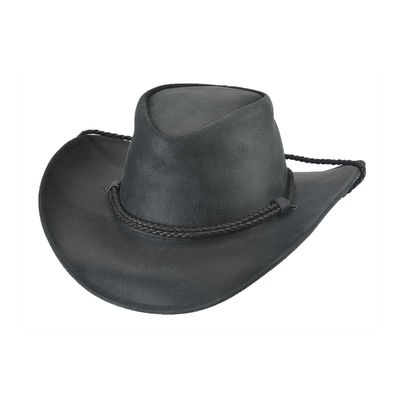4071BL Hilltop Leather Hat