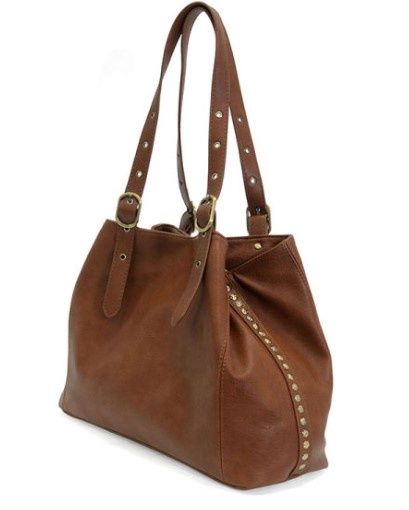 L8239 Shelby Conv. Stud Tote, Colour: (62)Saddle