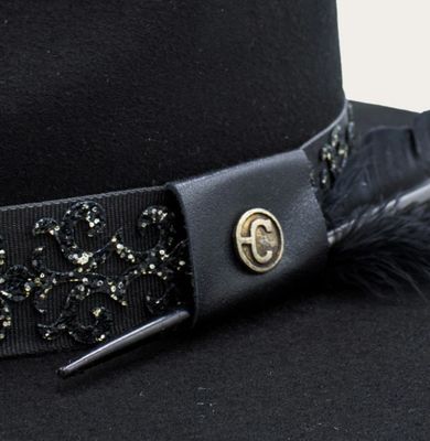 LFX3190234 Black Rose Hat