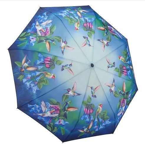 33069 Bluebells/Humming Bird Pop Up, Colour: Blue/Green