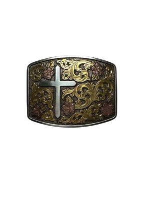 37945 Cross Rectangle Buckle