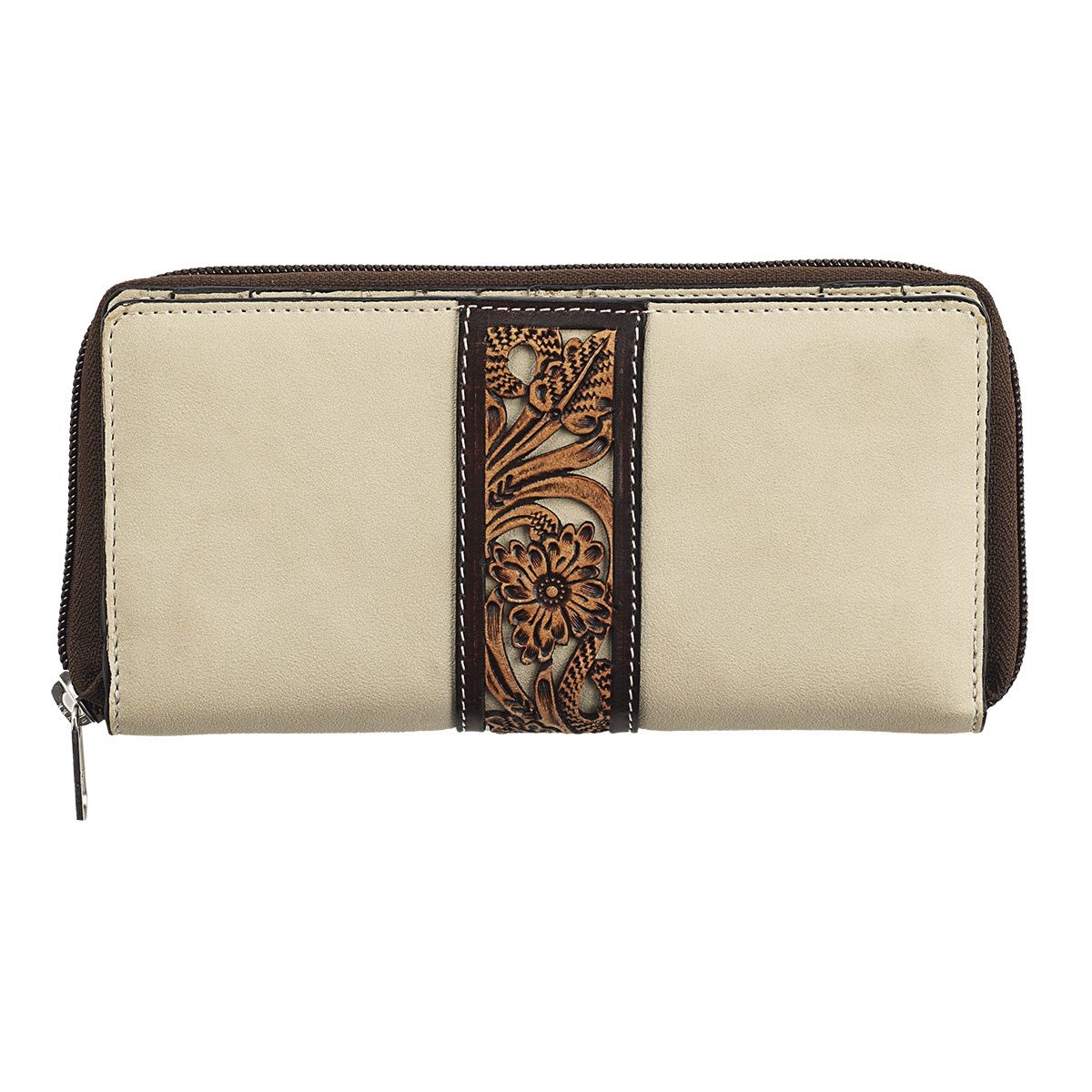 D330010012 Opal Wallet, Colour: Ivory/Tan