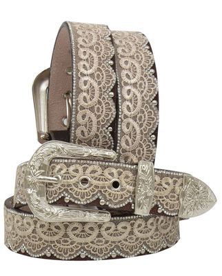 DA3650 Lace Over Brown Belt
