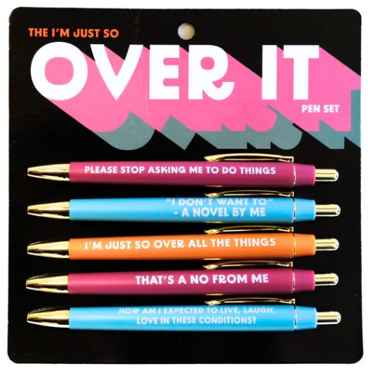 Pen-46 Over It Pen Set, Colour: Pens