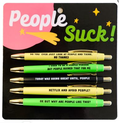 Pen-47 People Suck Pen Set