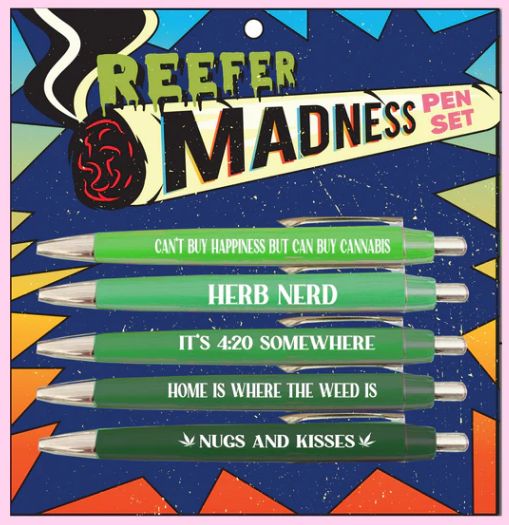 Pen-18 Reefer Madness Pen Set, Colour: Pens