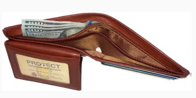 1241 RFID Security Passcase W/Zipper