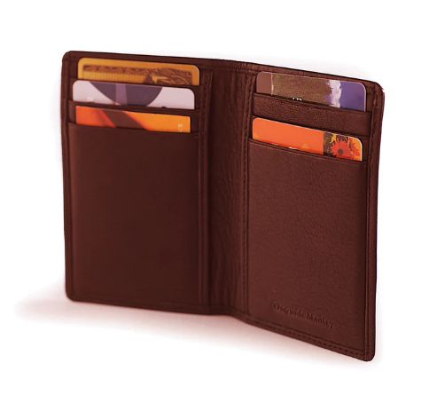 1308 RFID 8 Pocket Card Case, Colour: Distressed