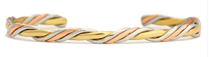 Harvest Dance(09) Bracelet, Colour: Brass/Coper/German Silver, Size: Small