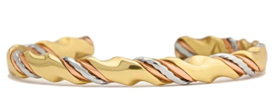 Ayurveda (44) Bracelet, Colour: Copper/German Silver/Brass, Size: Medium