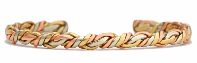 Rainforest(76) Bracelet, Colour: Copper/German Silver/Brass, Size: Medium