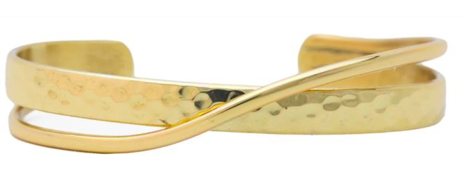 Sol(323) Bracelet, Colour: Brass, Size: Medium