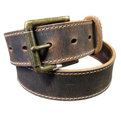 1024 Distressed Belt w/Stitch
