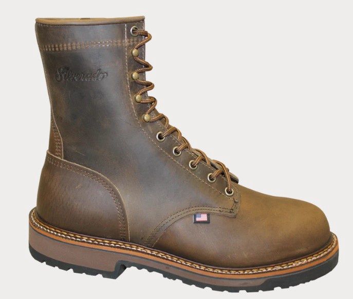 7710ST 8" Lumberjack Steel Toe Lace Up
