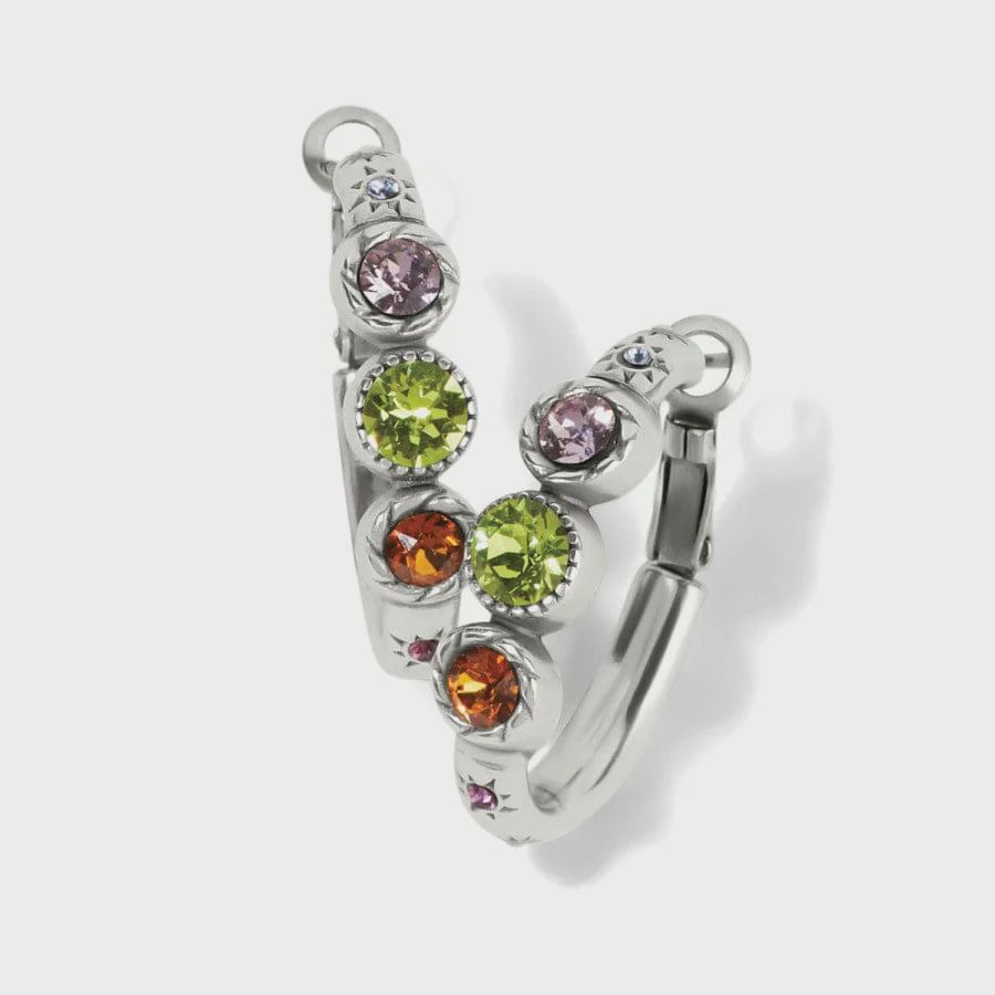 JA9883 Halo Gems Hoop Earring