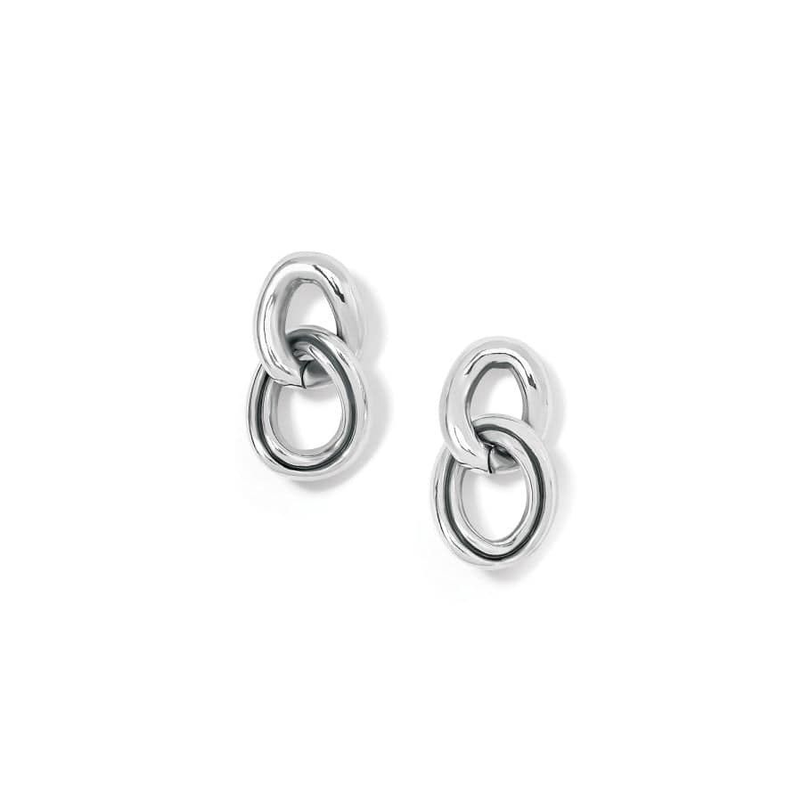 JA8880 Interlok Chain Post Drop Earring