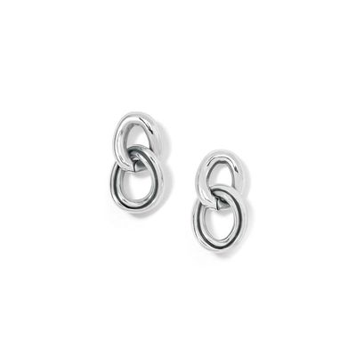 JA8880 Interlok Chain Post Drop Earring