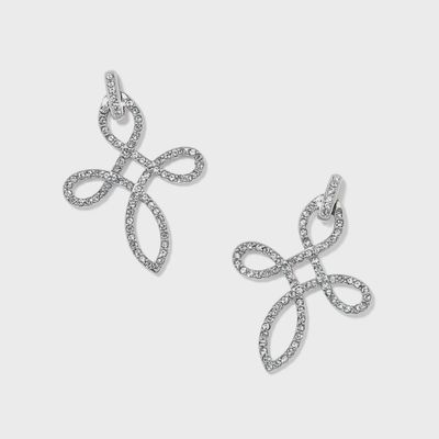 JA0096 Illumina Ribbon Post Drop Earring