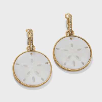 JA0170 Del Mar Sand Dollar Earring