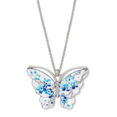 JM7708 Kyoto in Blume Butterfly Necklace