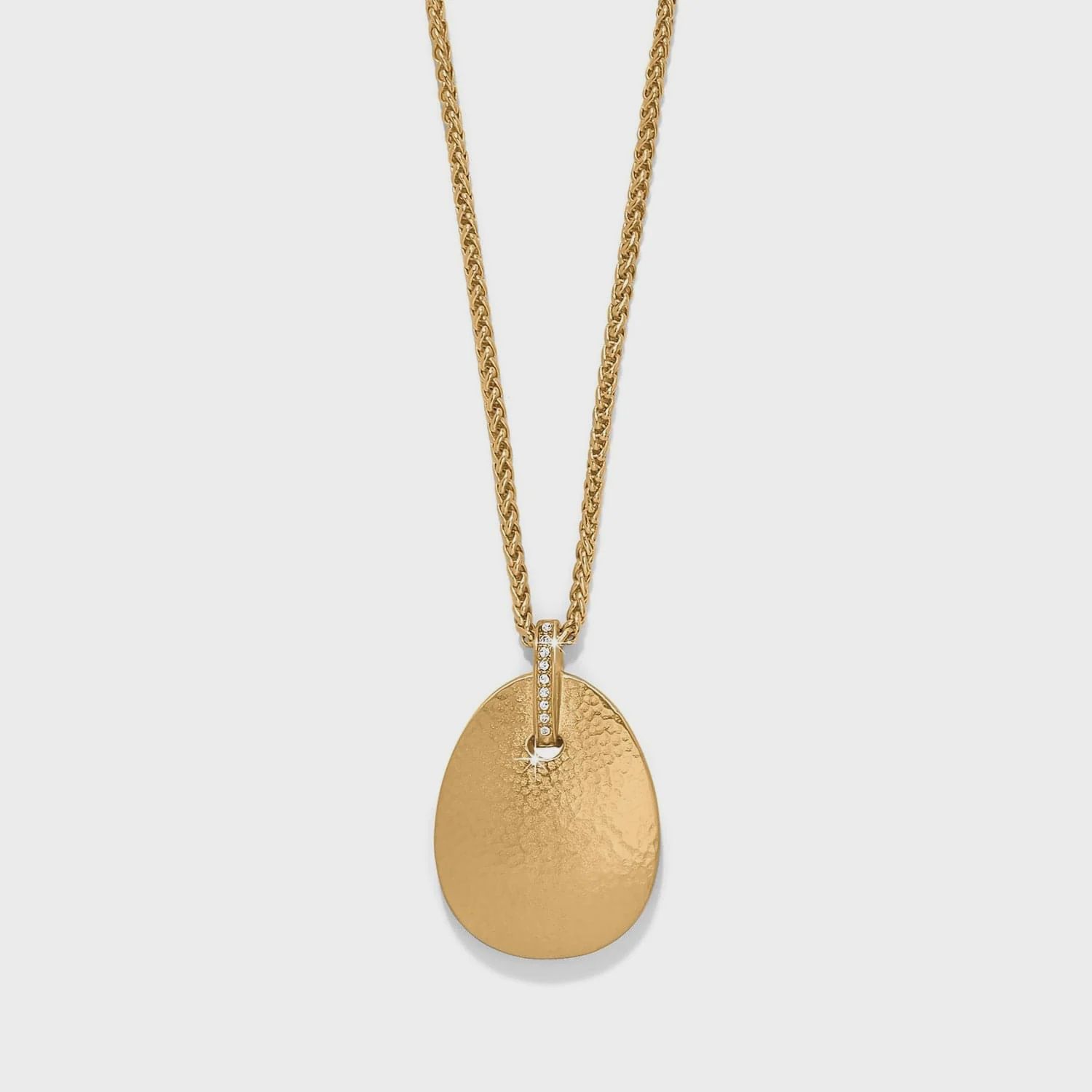 JM0027 Meridian Orbit Gold Large Pendant