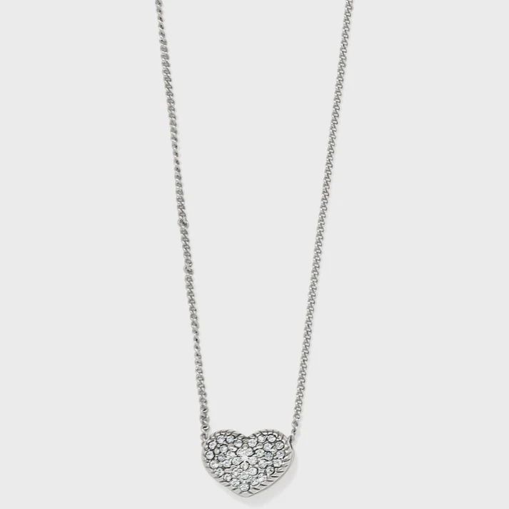 JM7730 Illumina Celeste Heart Petite Gold Necklace