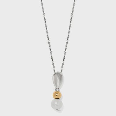 JM7623 Cascade Round Pearl Necklace