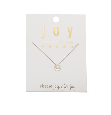 342-59N Mini Sunflower w/Pearl Pendant