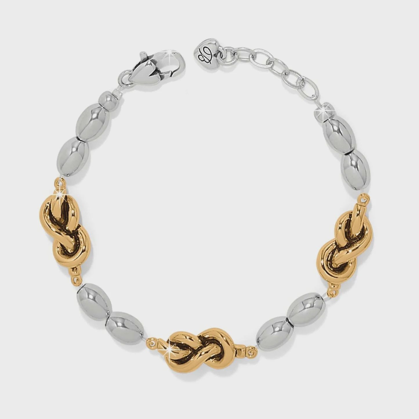 JF0360 Interlok Single Knot Drops Bracelet