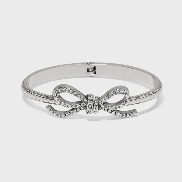 JF0252 Illumina Bow Hinged Bangle