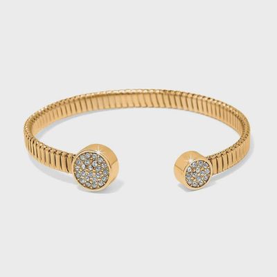 JF3049 Meridian Solis Duo Gold Spring Bracelet